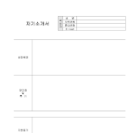자기소개서(10) 자기소개서(10)
